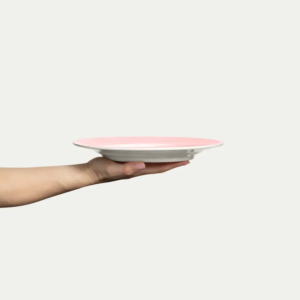 Basic Tallrik Ljusrosa 25cm