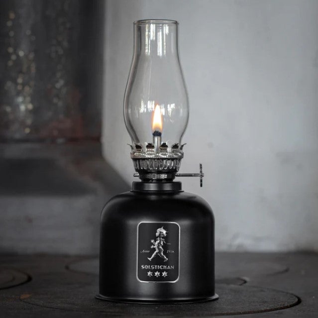 Fotogenlampa Svart/Silver