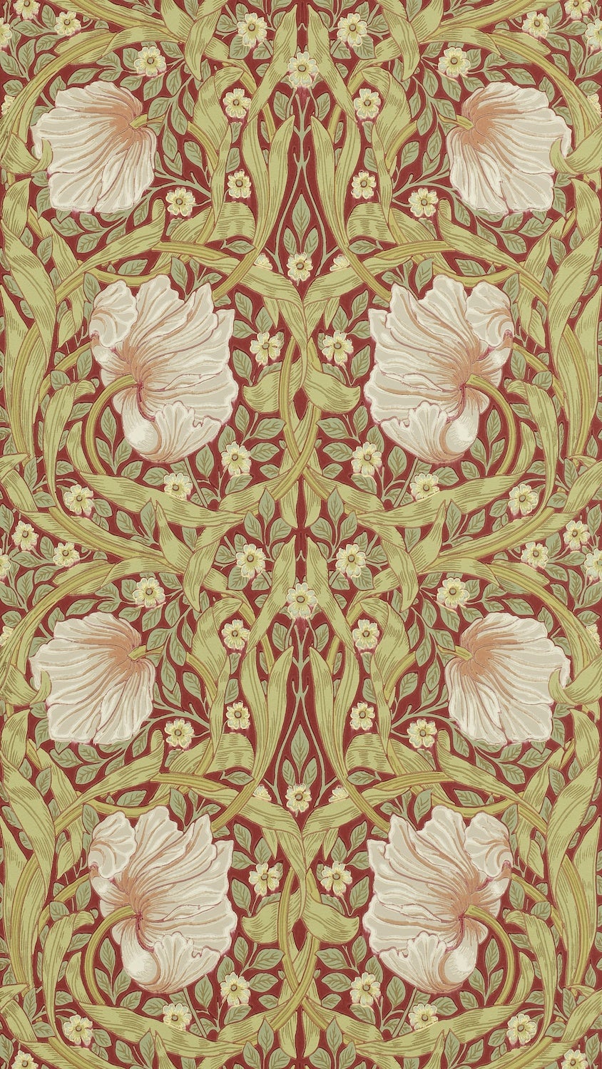 Morris & Co - Pimpernel Brick/Olive Morris 160th Anniversary