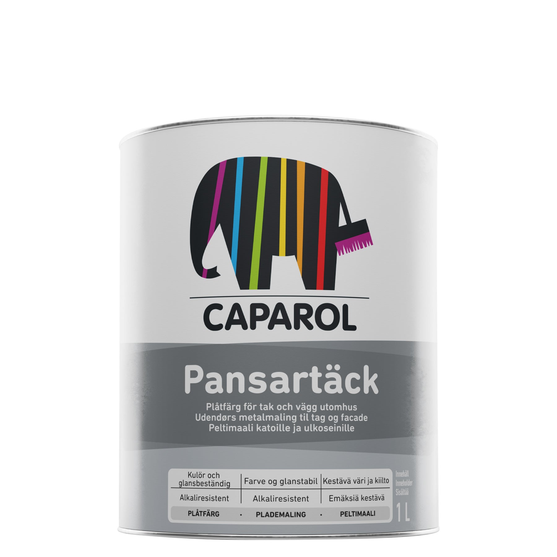 Pansartäck 1 L Svart