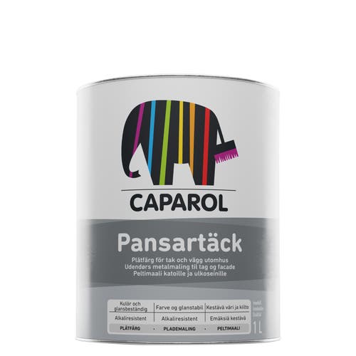 Pansartäck 1 L Svart