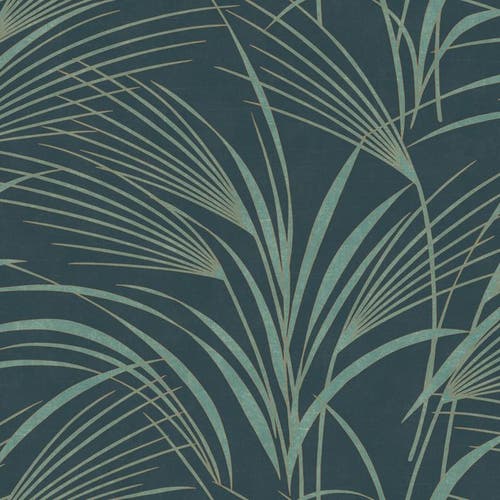 Casadeco - Samarra Bleu Paon Babylone Cad