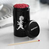 Rör tändstickor, Svart (ca 100 stickor)