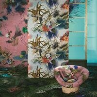 Oiseau Fleur Scenes And Murals II