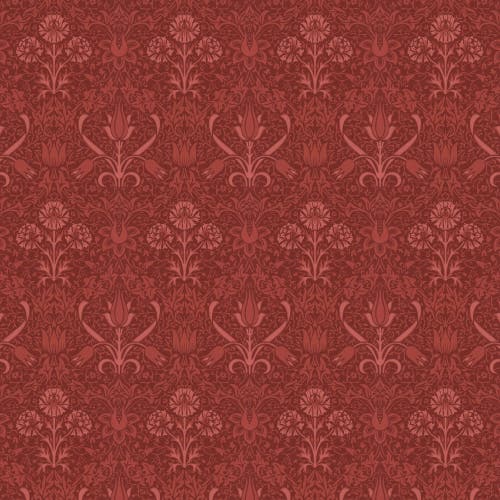 Lim & Handtryck - Florian - Röd x102-30