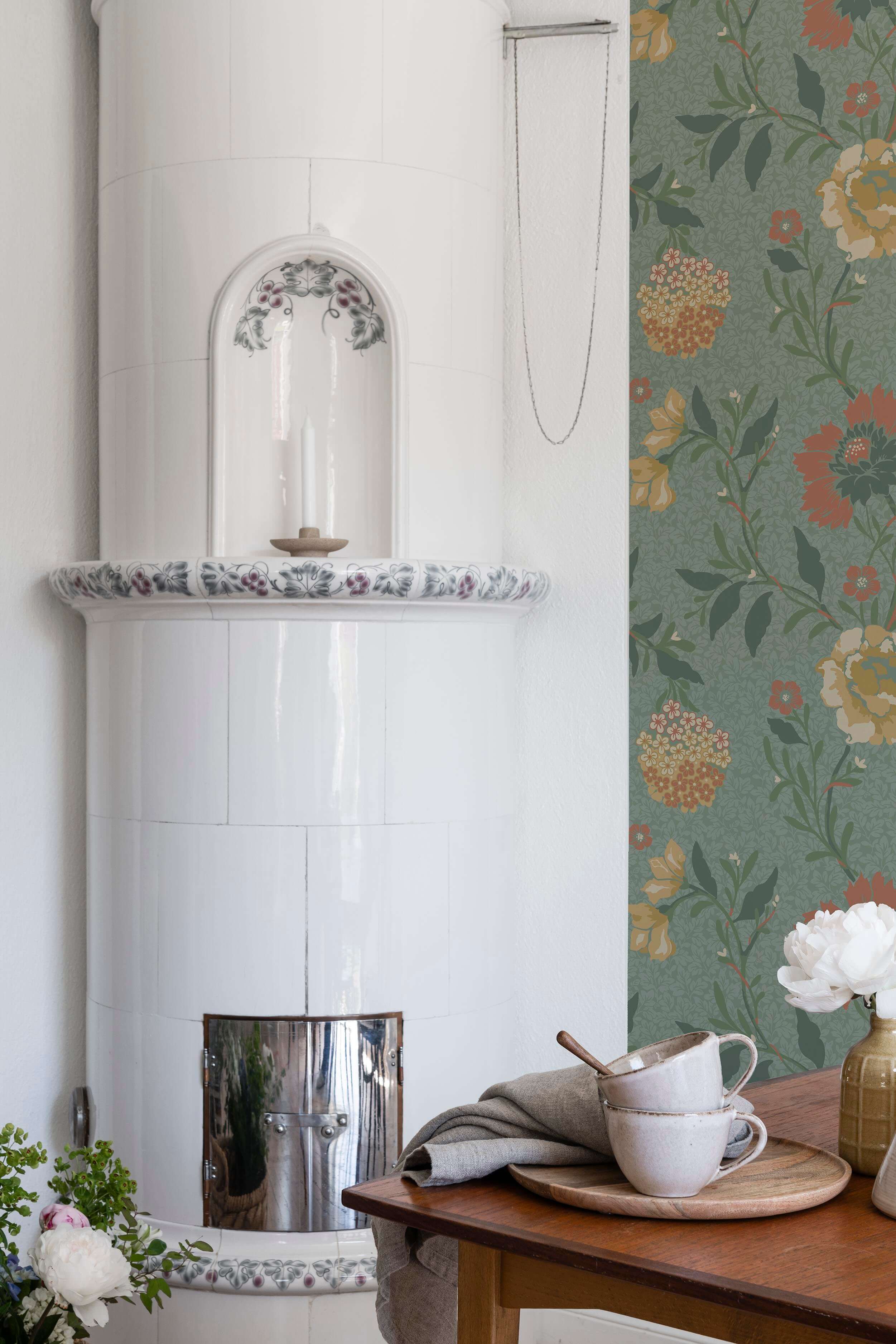 Duro - Vildros, Grön Blommor&Blad