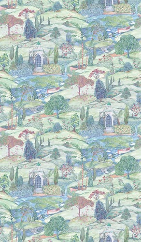 Osborne & Little - Lodhi Byzance Lodhi Aqua.