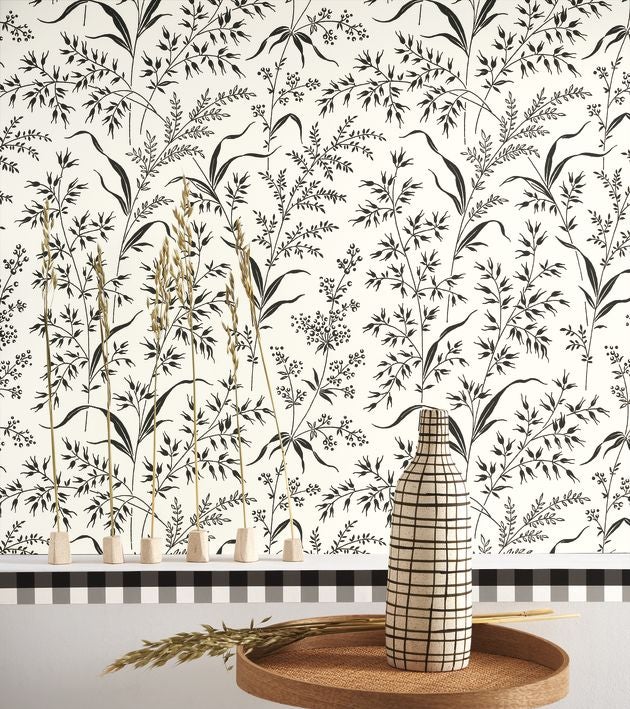 Casadeco - Grass Field Fusain Soliflore