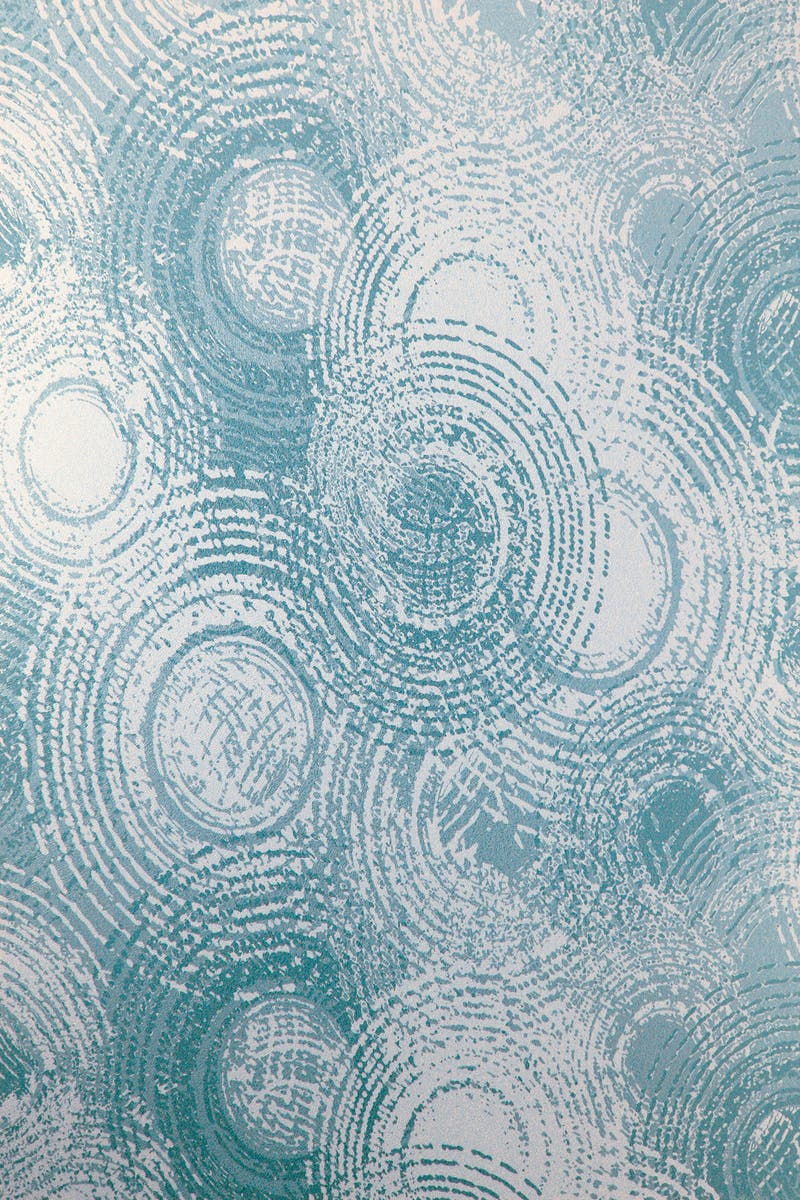 Osborne & Little - Orbital Silver/Aqua