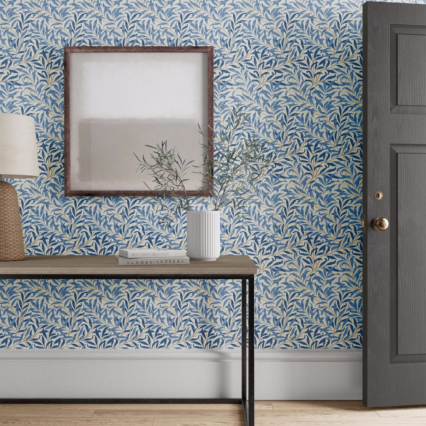 Morris & Co - Willow Boughs Woad Simply Morris Wallpapers