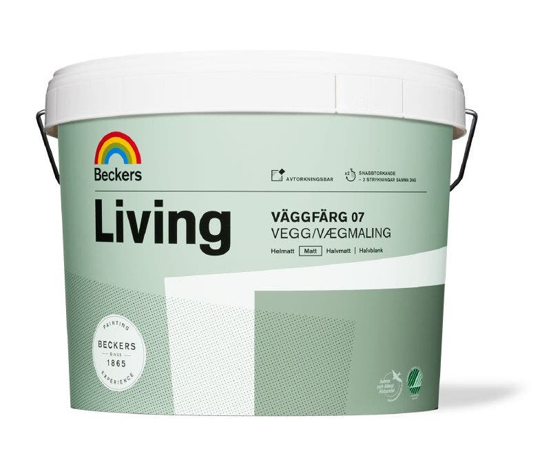 Living Väggfärg 07 10 L Vit