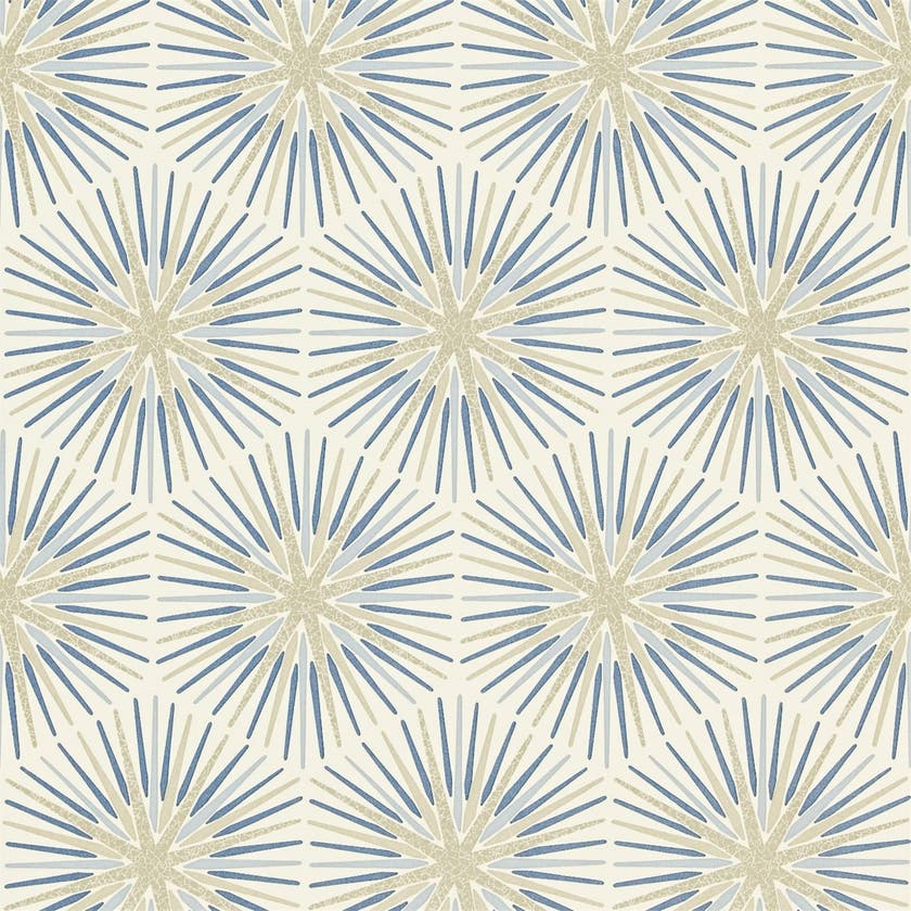 Zoffany - Spark Sapphire Quartz Wallpapers