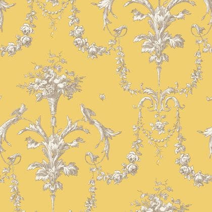 Casadeco - Corne D'Abondance Jaune S Les Belles Toiles De Jouy