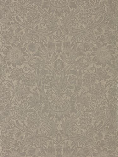 Morris & Co - Pure Sunflower Mole/Gold Morris Pure Wallpapers