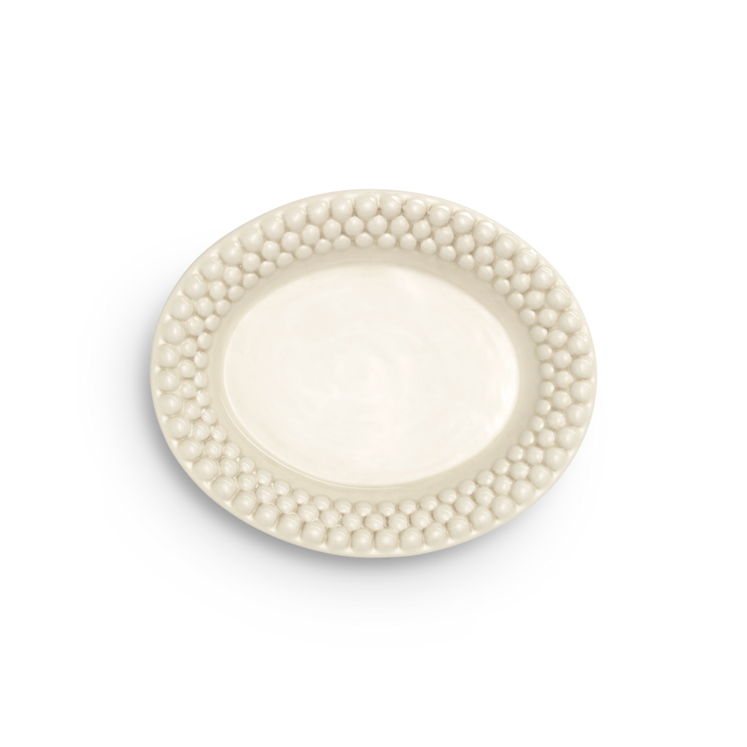 Bubbles Tallrik 20 x 16 cm Sand
