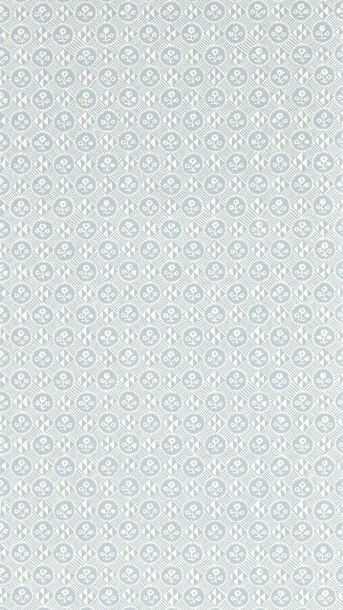 Zoffany - Diamonds & Flowers Shetla Endpapers Wallcoverings