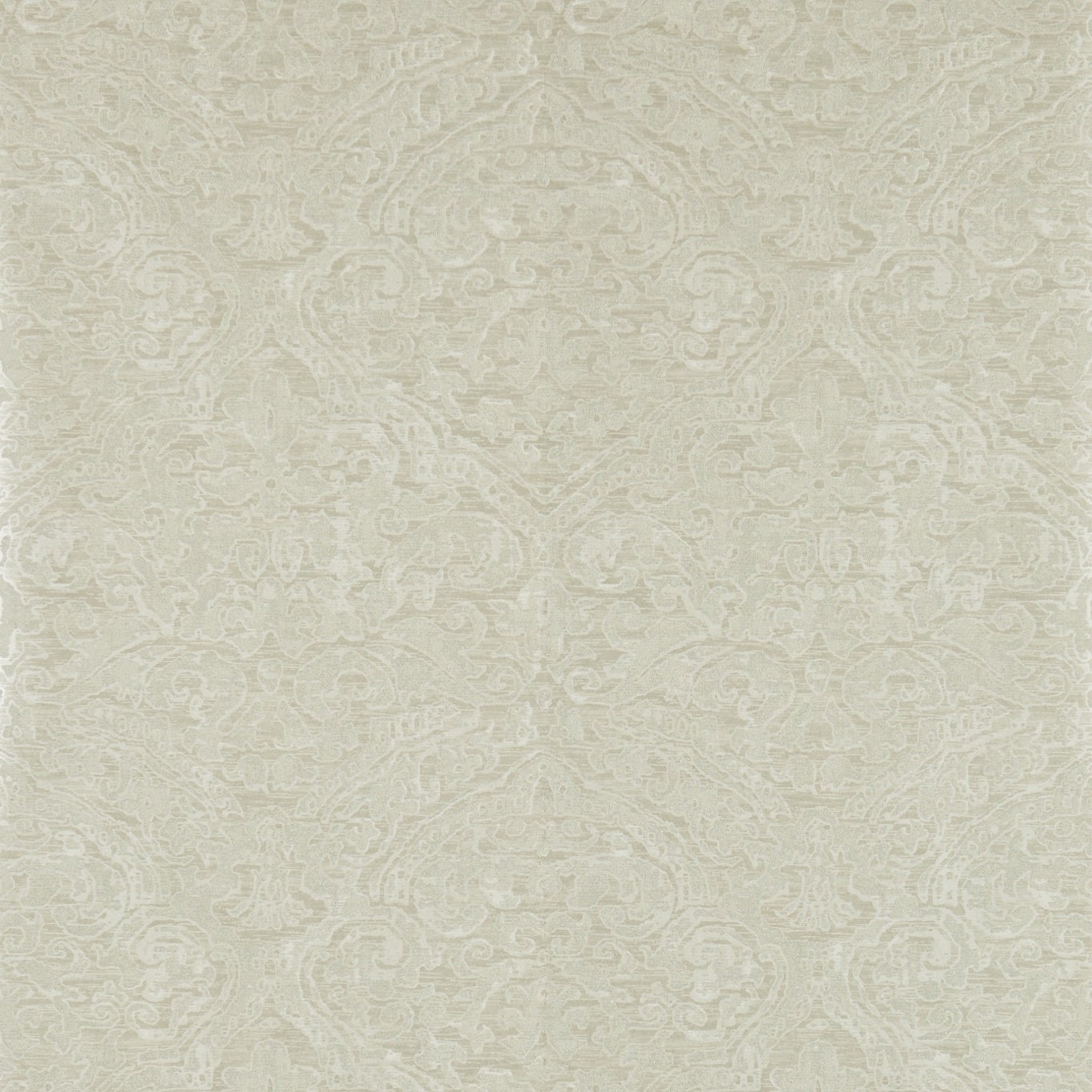 Zoffany - Renaissance Damask Linen Constantina Damask Wallpa