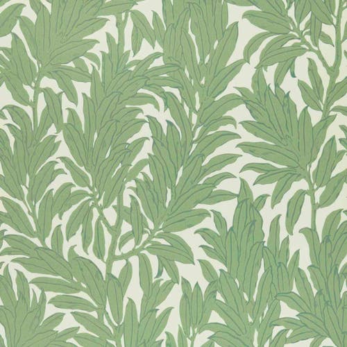 Carma - Laurel Leaf verde V&A Decorative Papers 2