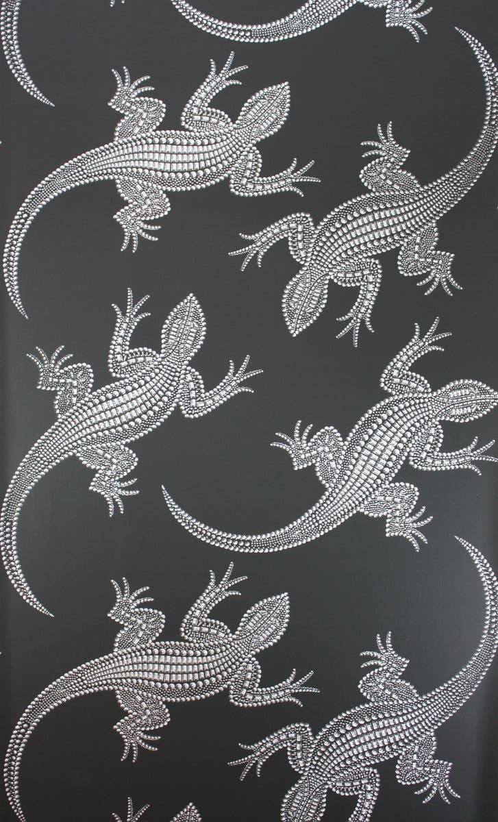 Osborne & Little - Shaftsebury Black/Silver