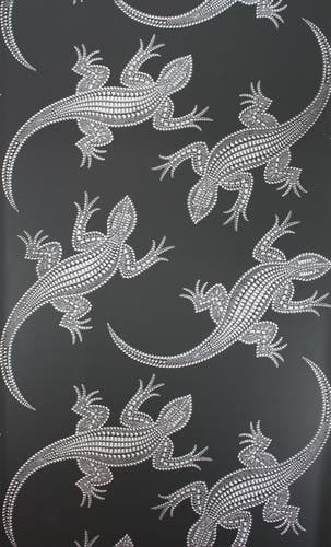 Osborne & Little - Shaftsebury Black/Silver