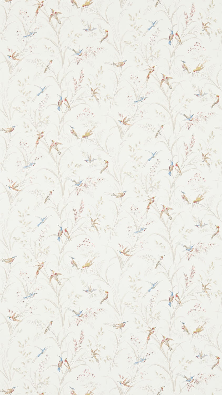 Sanderson - Tuileries Taupe/Multi Country Woodland Wallcove