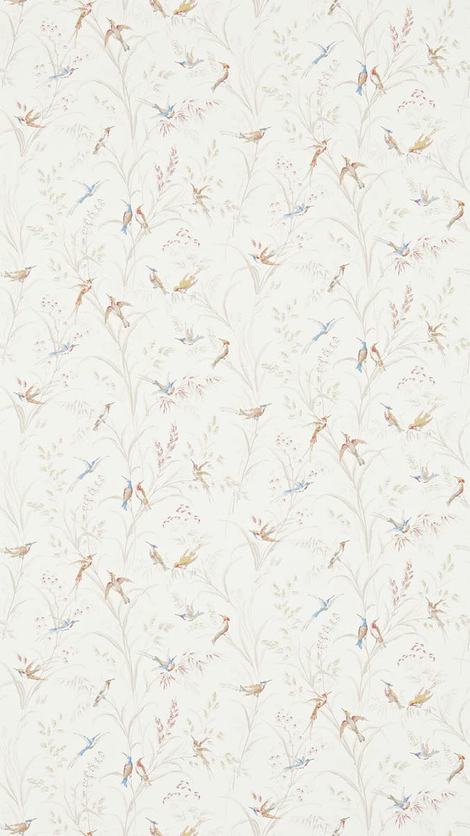 Sanderson - Tuileries Taupe/Multi Country Woodland Wallcove