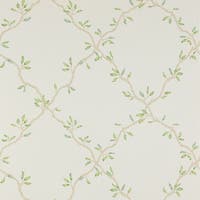 Leaf Trellis Ivory/Green