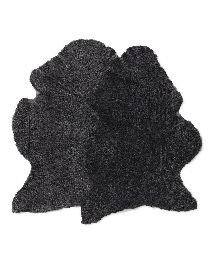 Korthårigt Lammskinn liten Rugmodell