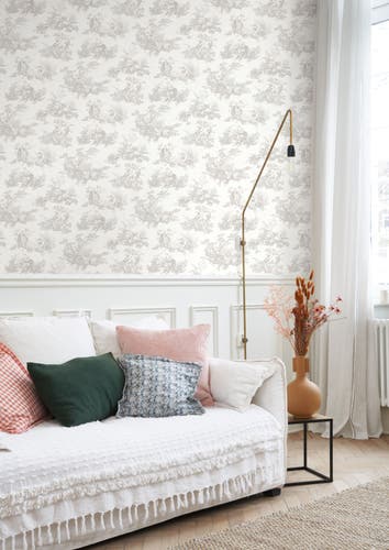 Casadeco Scene D'Été Gris Perle