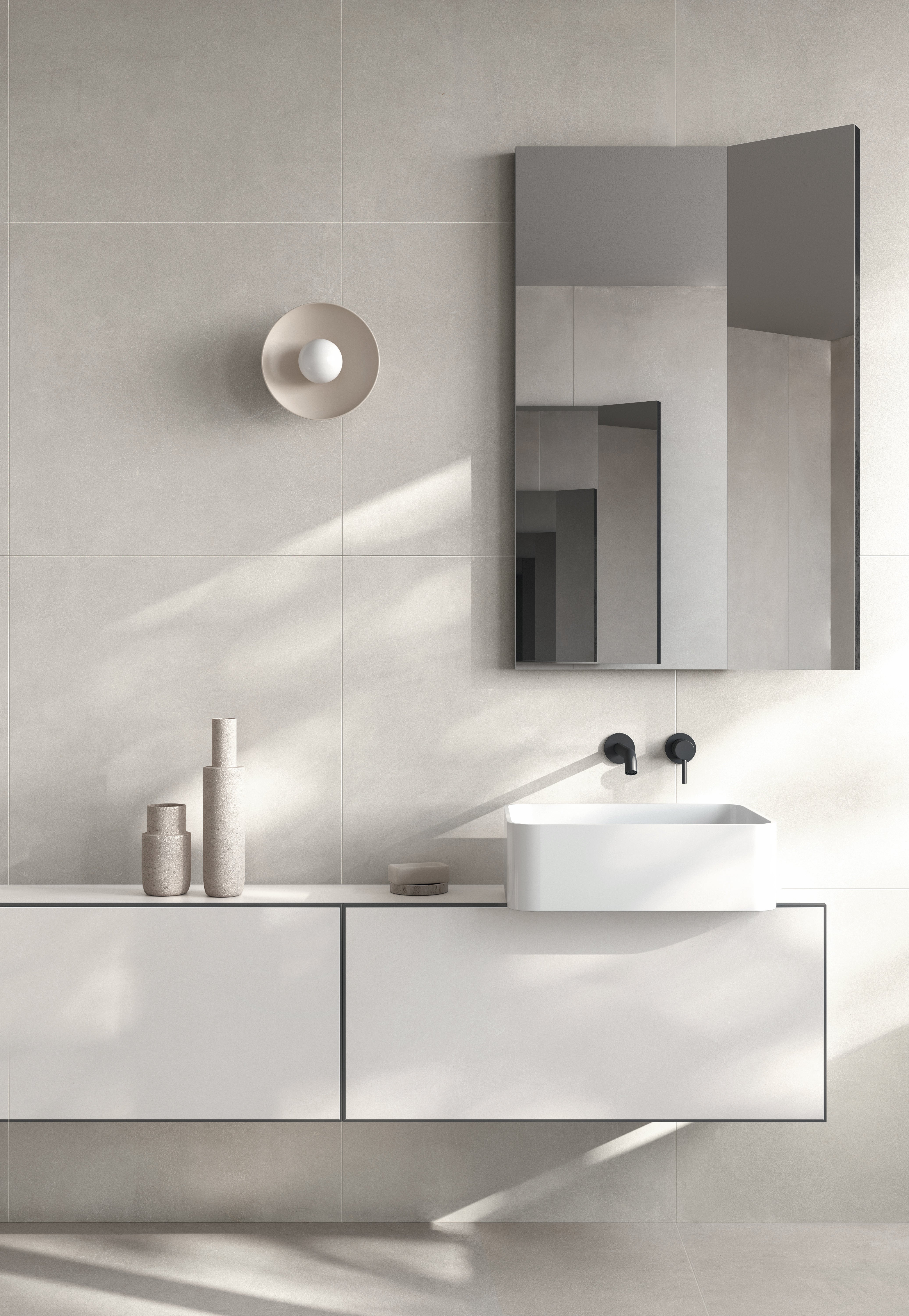 Beton White 60x60 såg