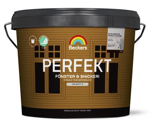 Perfekt Fönster & Snickeri Helmatt 2,7L Vit