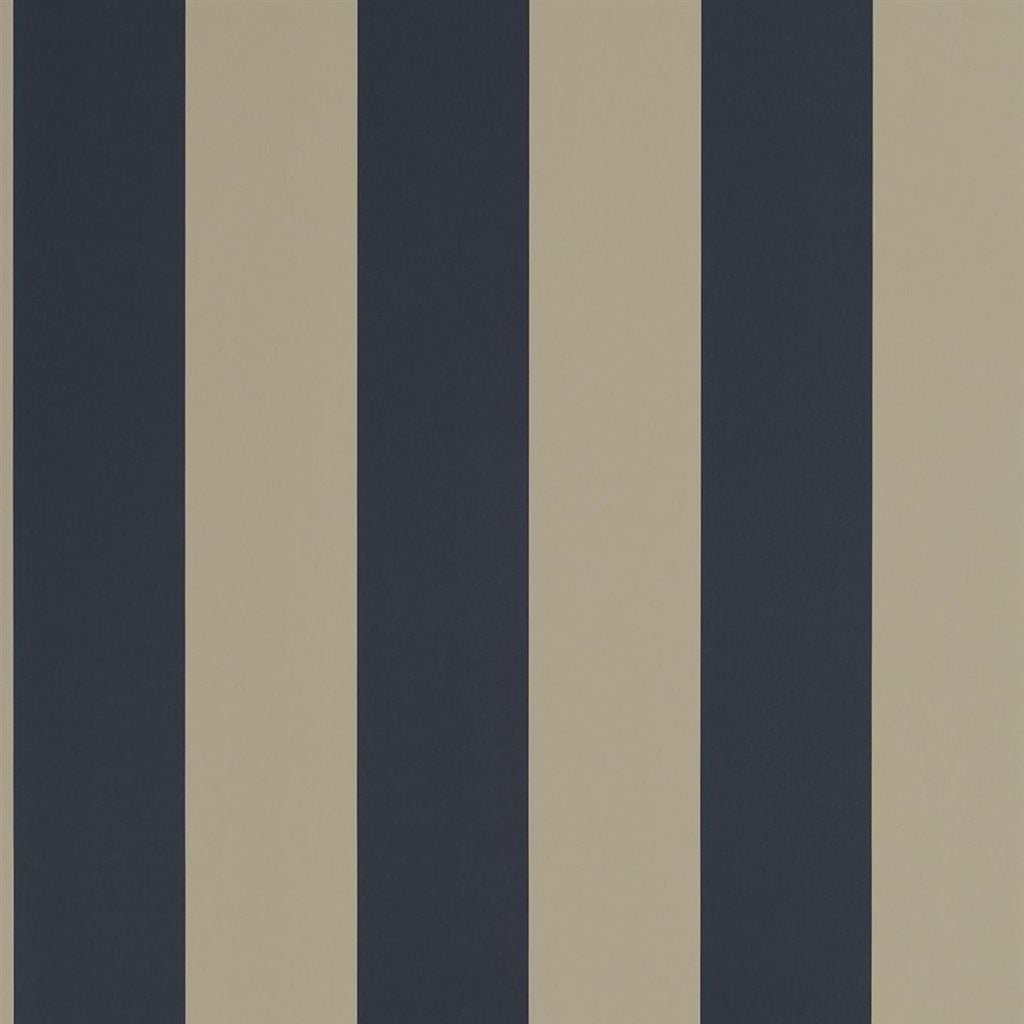 Ralph Lauren - Spalding Stripe Dark Blue Sand