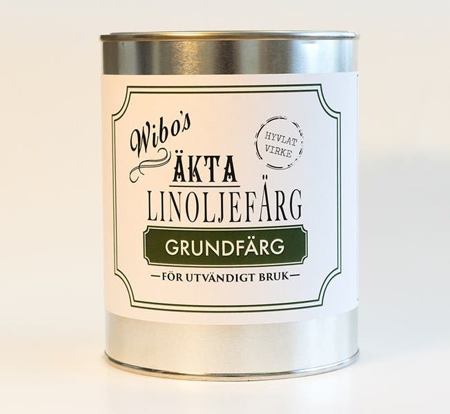 Linoljefärg Grundfärg för hyvlat 3 L