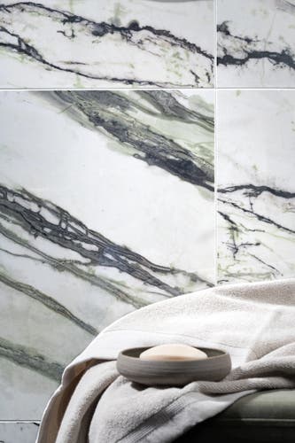 Verde Verde Calacatta Green polerad 60x60 sågad