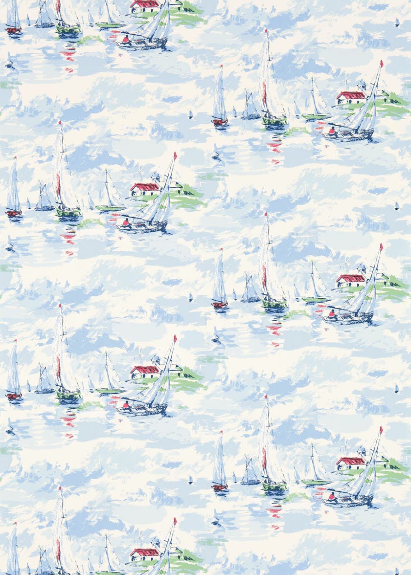 Sanderson - Sail Away Sky Blue Sanderson One Sixty Wallp