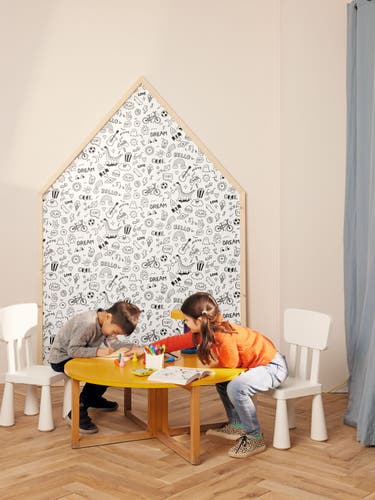 Caselio - A Vos Crayons Noir Les Mini Mondes