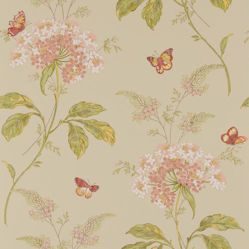Colefax and Fowler - Messina Pink/Green