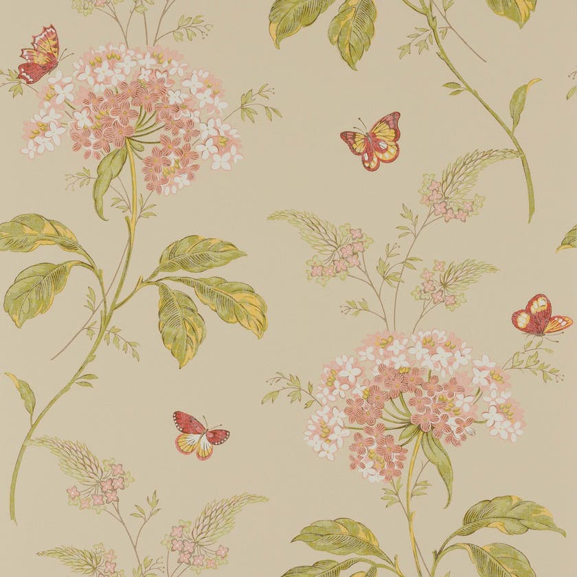 Colefax and Fowler - Messina Pink/Green