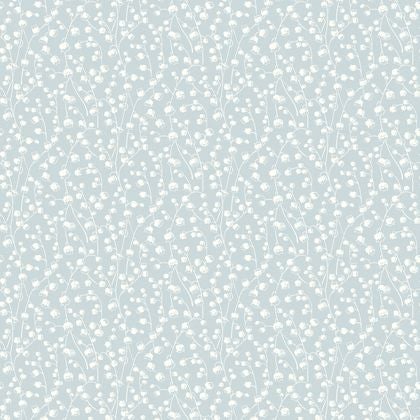 Casadeco - Lily Of The Valley Bleu C Flower Market