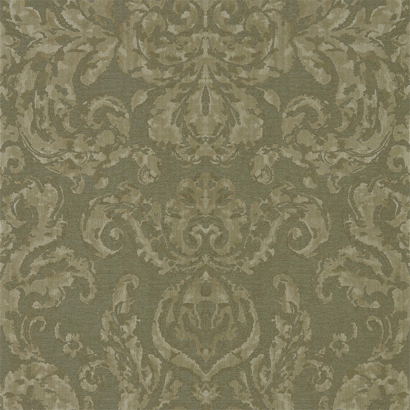 Zoffany - Brocatello Olivine Damask The Alchemy of Col