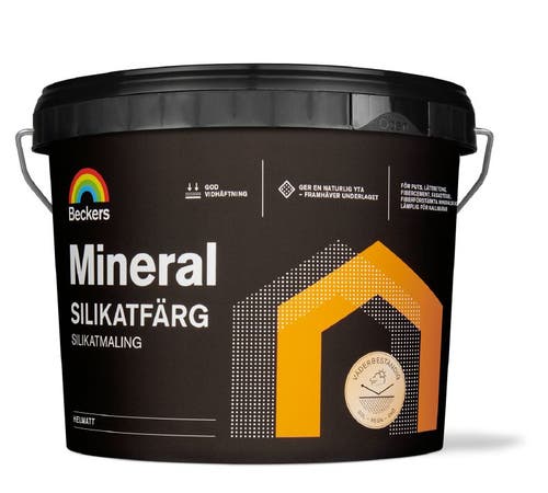 Mineral Silikatfärg 1 L Vit