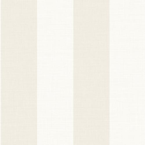 Casadeco - Rayures Blanc/Beige Les Rayures