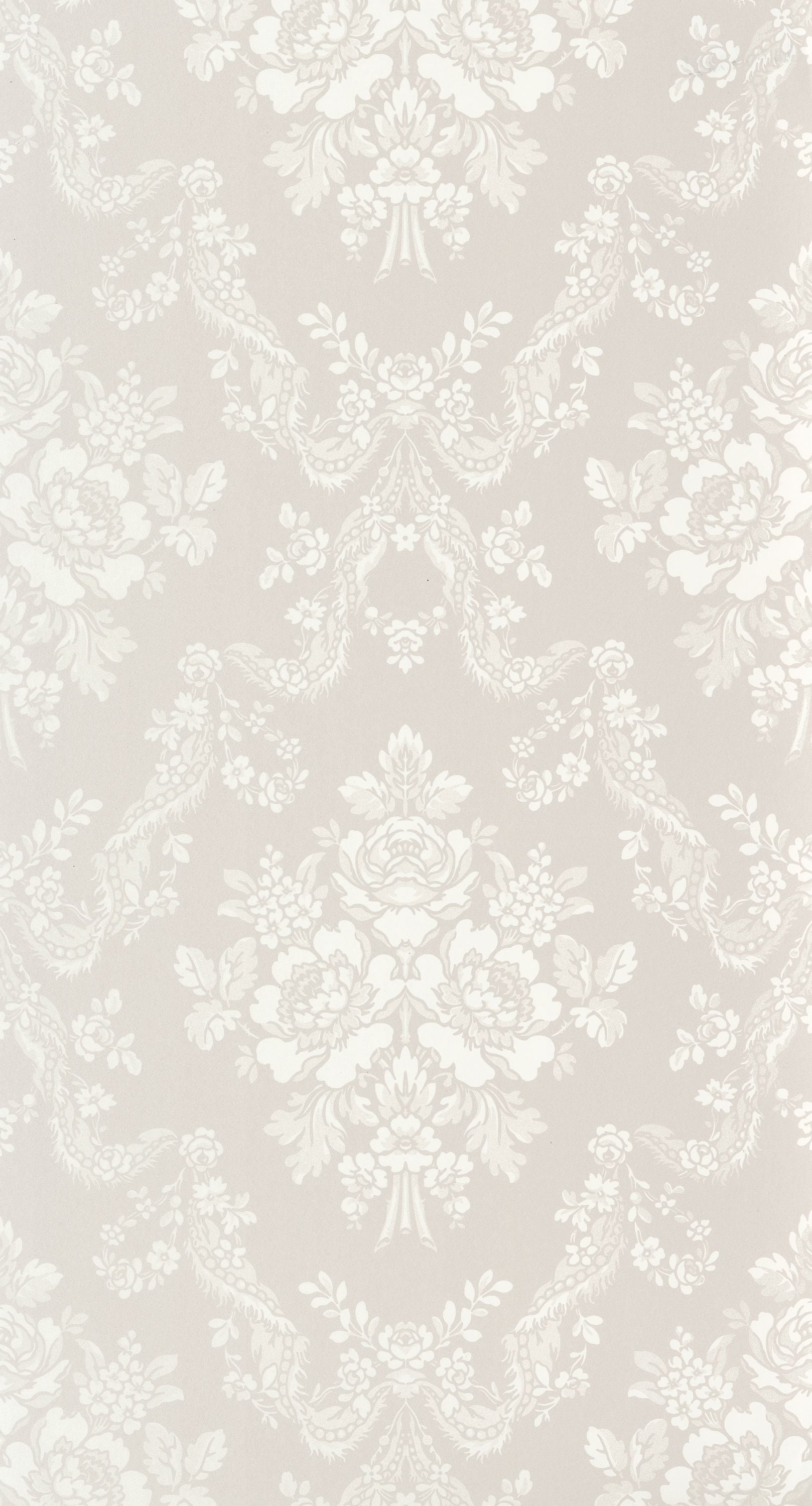 Casadeco Pompadour Gris Perle