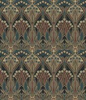 Peel & Stick Deco Gardenfly Aegean Blue & Clay NW55501