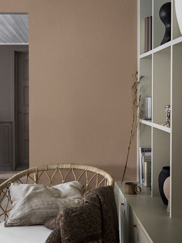 Boråstapeter - Terracotta Linen