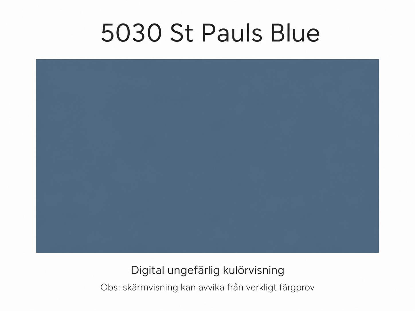 Supertäck 5 - 10L - 5030 St Pauls Blue (Outlet) OBS, EJ VIT