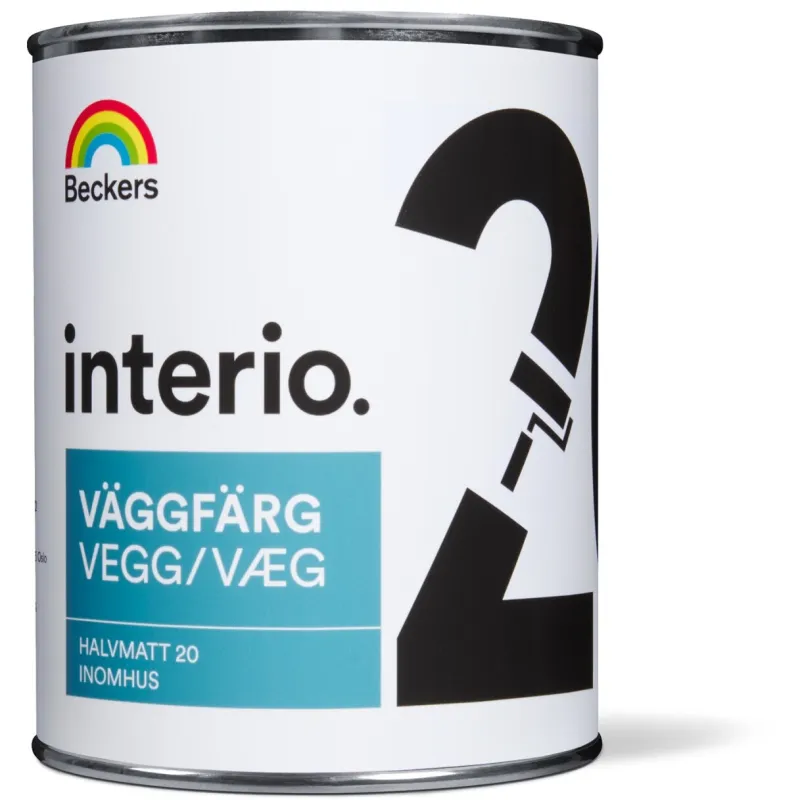 Interio Väggfärg 20 - 1L - Antikvit