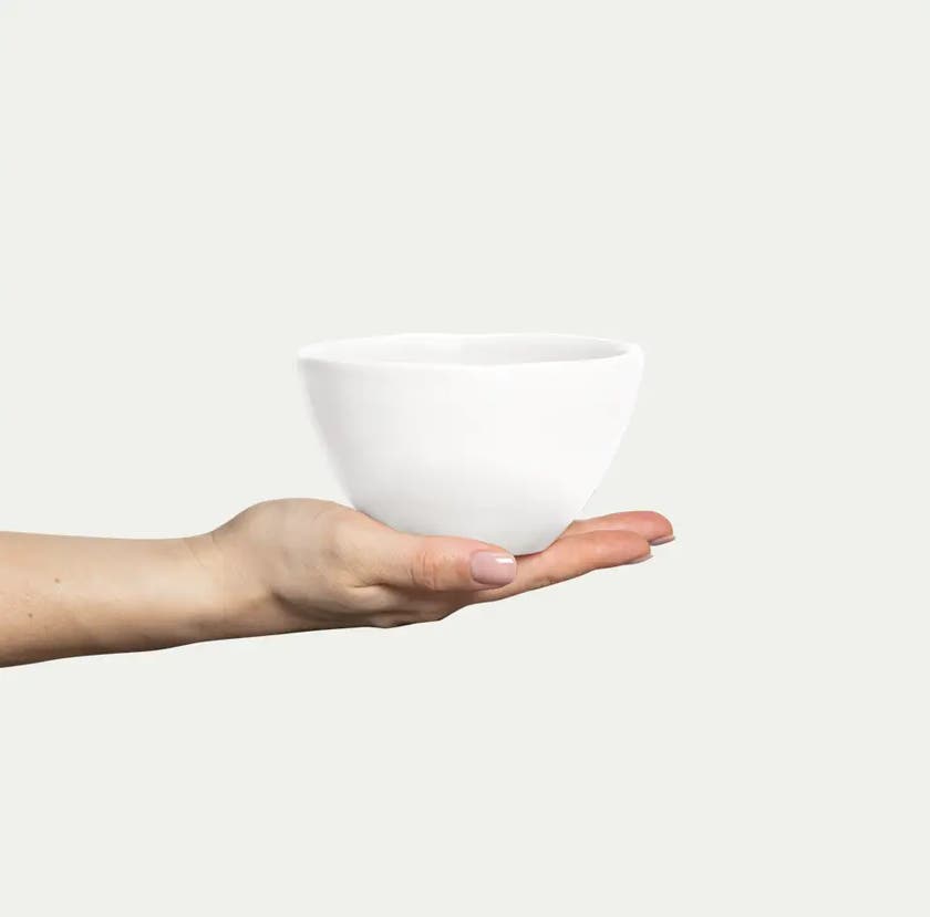 Basic Skål 12 cm Vit