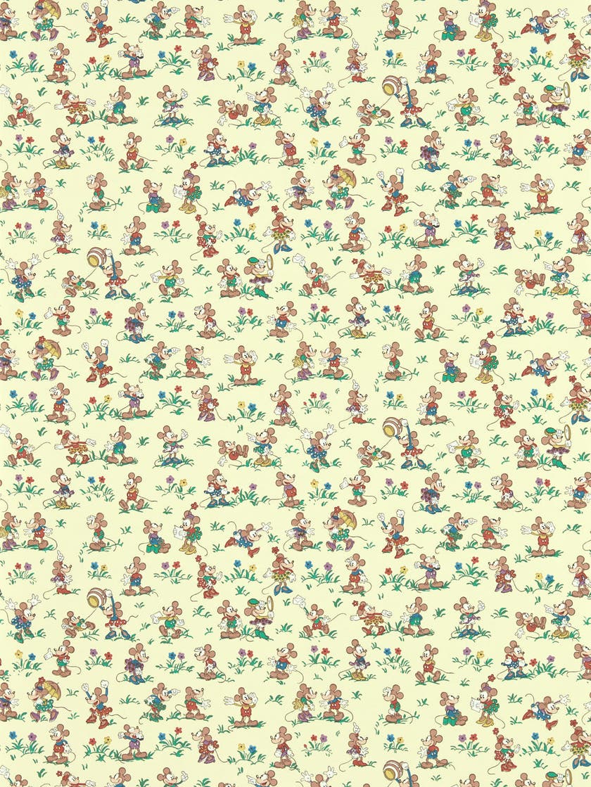 Sanderson - Mickey & Minnie Rhubarb & Disney Home X Sanderson W