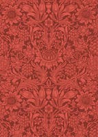 Sunflower Chocolate/Red Queen Square Wallpapers